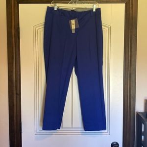 Blue Cropped Pants